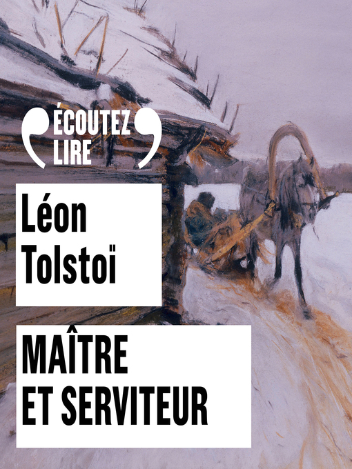 Cover image for Maître et serviteur